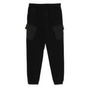 Track Pants voor Actieve Levensstijl Ten C , Black , Heren