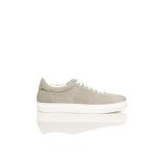 Echt Leren Heren Sneaker Cerruti 1881 , Gray , Heren