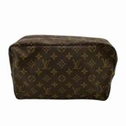 Pre-owned Canvas clutches Louis Vuitton Vintage , Brown , Dames