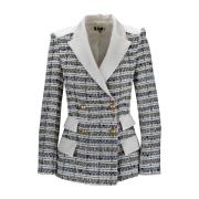 Klassieke Knoopblazer Elisabetta Franchi , Multicolor , Dames