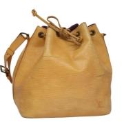 Pre-owned Leather louis-vuitton-bags Louis Vuitton Vintage , Yellow , ...