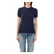 Dameskleding Gebreide kleding Hunter Navy Ss25 Ralph Lauren , Blue , D...