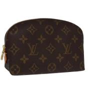 Pre-owned Canvas pouches Louis Vuitton Vintage , Brown , Dames