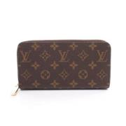 Pre-owned Canvas wallets Louis Vuitton Vintage , Brown , Dames