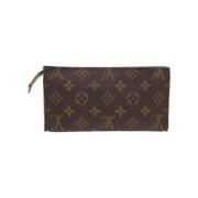 Pre-owned Canvas wallets Louis Vuitton Vintage , Brown , Dames