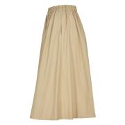 Elegante Rokken Collectie Forte Forte , Beige , Dames