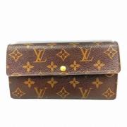 Pre-owned Canvas wallets Louis Vuitton Vintage , Brown , Dames