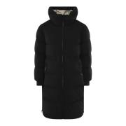 Lange Puffer Parka Jas Woolrich , Black , Dames