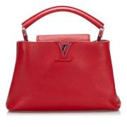 Pre-owned Leather louis-vuitton-bags Louis Vuitton Vintage , Red , Dam...