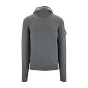 Heren Hoodie van Wollen Mix C.p. Company , Gray , Heren