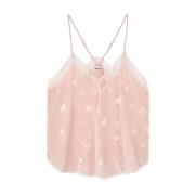 Hart Flash Top Christy Jac Zadig & Voltaire , Pink , Dames