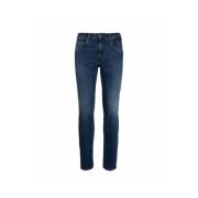 Originele 5 Zak Broek Fay , Blue , Heren