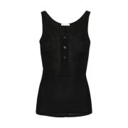 Sleeveless Tops Ami Paris , Black , Dames