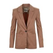 Geknoopte Dames Blazer Aniye By , Beige , Dames