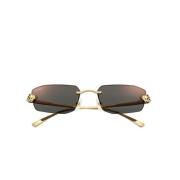 Sunglasses Cartier , Yellow , Unisex