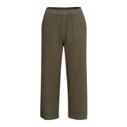 Wide Trousers Kaffe , Brown , Dames