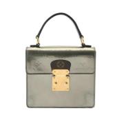 Pre-owned Leather louis-vuitton-bags Louis Vuitton Vintage , Gray , Da...