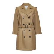 Beige Jassen voor Weekenduitjes Max Mara Weekend , Beige , Dames