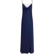 Blauwe Elegante Jurk voor Vrouwen Paco Rabanne , Blue , Dames