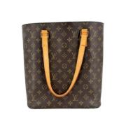 Pre-owned Canvas shoulder-bags Louis Vuitton Vintage , Brown , Dames