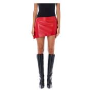 Nappa Mini Rok Givenchy , Red , Dames