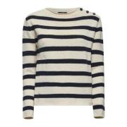 Blauwe Sweaters voor Weekendstijl Max Mara Weekend , Multicolor , Dame...