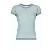 Lichtblauw T-shirt en Polo Rick Owens , Blue , Dames