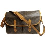 Pre-owned Canvas crossbody-bags Louis Vuitton Vintage , Brown , Dames