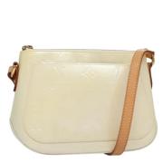 Pre-owned Leather louis-vuitton-bags Louis Vuitton Vintage , Beige , D...