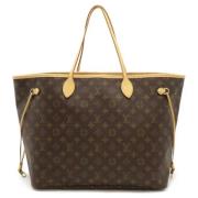 Pre-owned Canvas totes Louis Vuitton Vintage , Brown , Dames