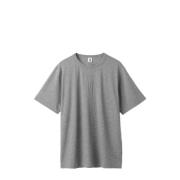 Loose-Fit Cotton T-Shirt By Herenne Birger , Gray , Dames