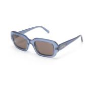 Lw40158I 84E Sunglasses Loewe , Blue , Dames