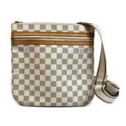 Pre-owned Cotton louis-vuitton-bags Louis Vuitton Vintage , White , Da...