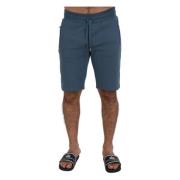 Blauwe Elegante Bermuda Shorts Regular Fit Dolce & Gabbana , Blue , He...