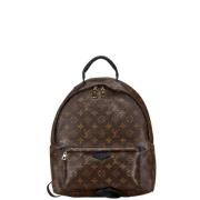 Pre-owned Canvas backpacks Louis Vuitton Vintage , Brown , Dames