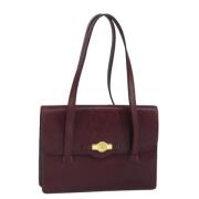 Pre-owned Leather dior-bags Dior Vintage , Red , Dames