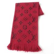 Pre-owned Canvas scarves Louis Vuitton Vintage , Red , Dames