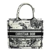 Pre-owned Canvas dior-bags Dior Vintage , White , Dames