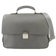 Pre-owned Leather louis-vuitton-bags Louis Vuitton Vintage , Gray , Da...