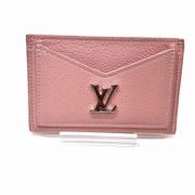 Pre-owned Leather wallets Louis Vuitton Vintage , Pink , Dames