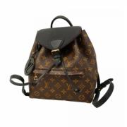 Pre-owned Canvas backpacks Louis Vuitton Vintage , Brown , Dames