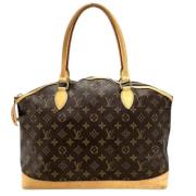 Pre-owned Canvas louis-vuitton-bags Louis Vuitton Vintage , Brown , Da...