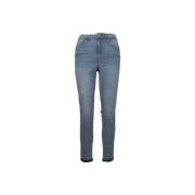 Dames Rits Knoop Jeans Liu Jo , Blue , Dames