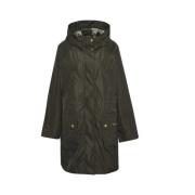 Regenjas voor mannen en vrouwen Barbour , Green , Dames