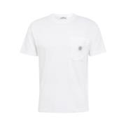 T-Shirts Stone Island , White , Heren