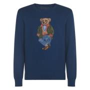 Stijlvolle Sweaters Collectie Polo Ralph Lauren , Blue , Heren