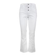 Geknoopte Dames Jeans met Zilveren Detail Liu Jo , White , Dames