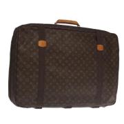 Pre-owned Canvas travel-bags Louis Vuitton Vintage , Brown , Dames