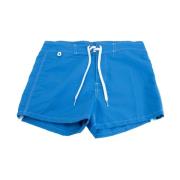 Heren zwemshorts met klittenbandsluiting Sundek , Blue , Heren