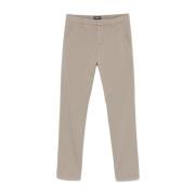 Taupe Bruine Broek met Zakken Dondup , Gray , Heren